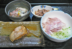 肝もぜひお召し上がりください