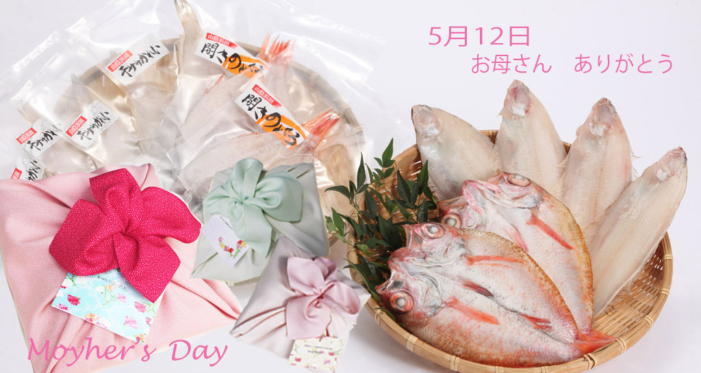 母の日 干物ギフトセット >
<p class=